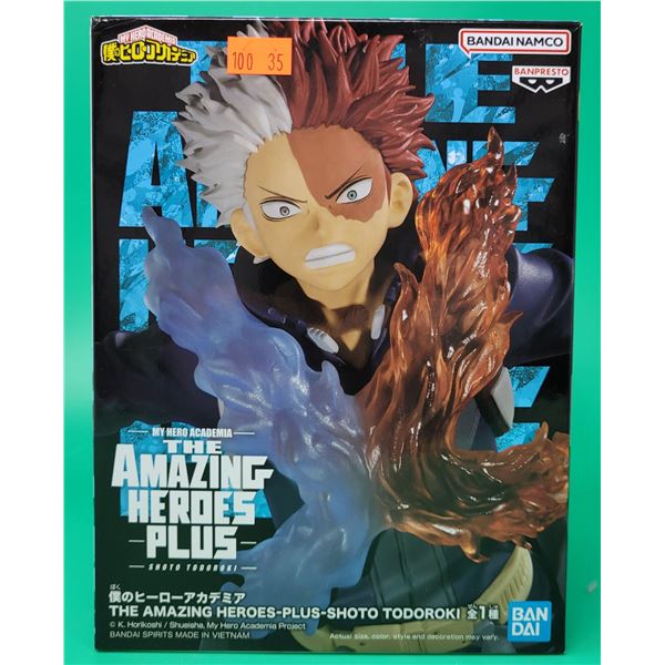 Bandai Namco My Hero Academia The Amazing Heroes Plus Shoto Todoroki Figure