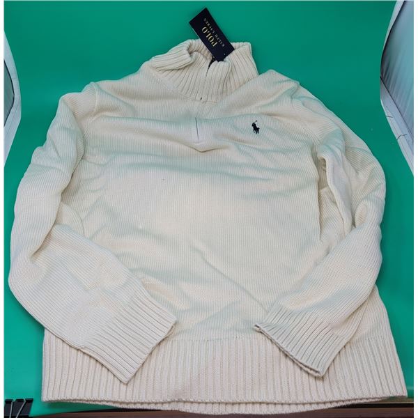 Polo by Ralph Lauren Collared Quarter Zip Sweater