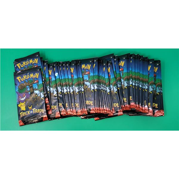 Lot of Assorted Trick or Trade Pokemon Packs