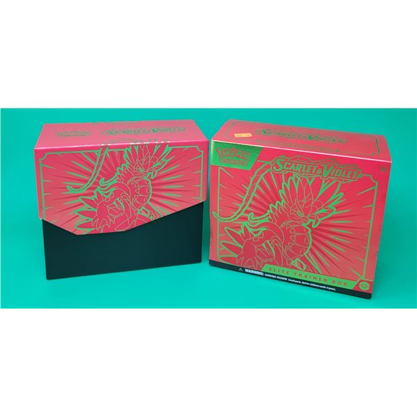 Pokemon Scarlet & Violet Collectible Box w/ Assorted Cards