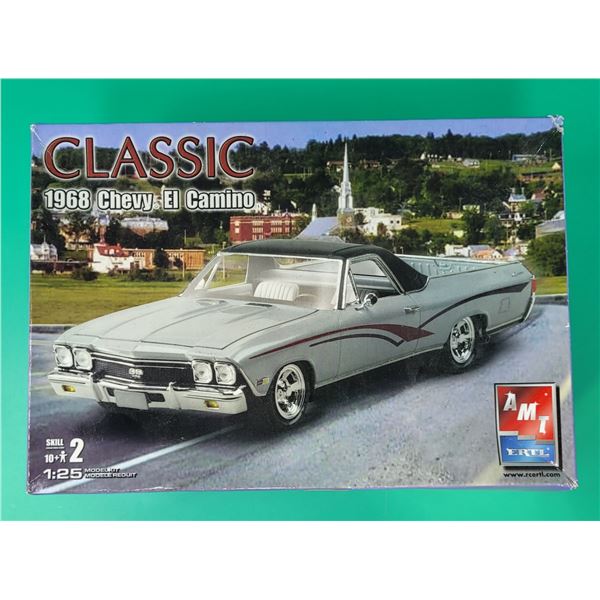 Unbuilt AMT Ertl Classic 1968 Chevy El Camino 1:25 Scale Model Kit