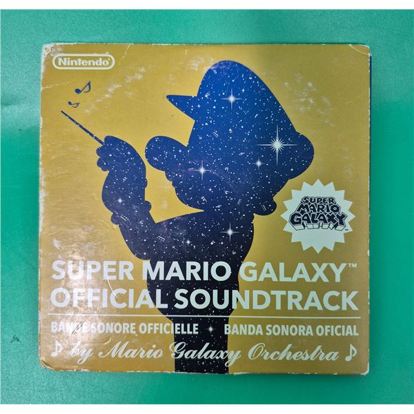 Nintendo Super Mario Galaxy Official Soundtrack CD
