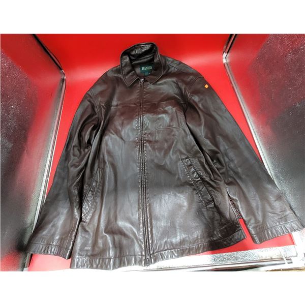 Danier Brown Leather Jacket