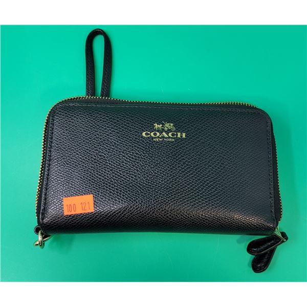 Black Coach Wristlet