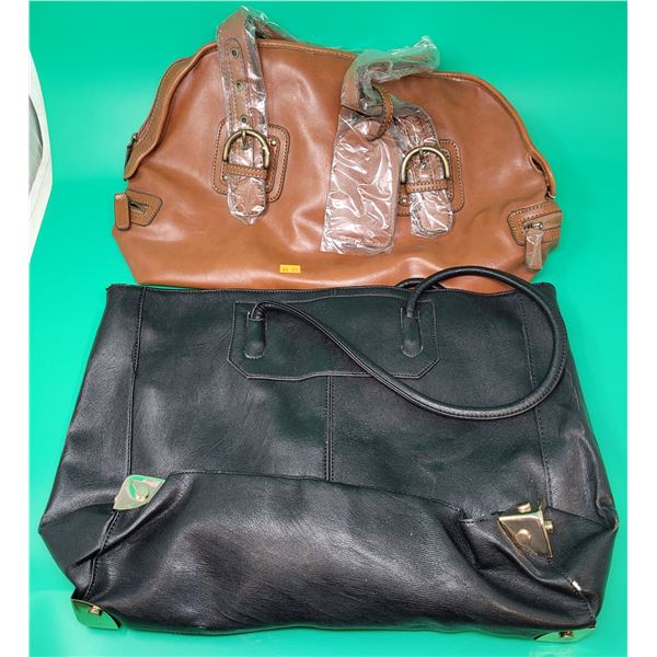 Black Baolaili Handbag & Brown Aldo Handbag