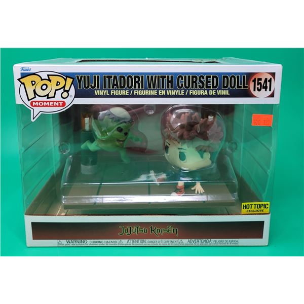 Jujutsu Kaisen Yuji Itadori w/ Cursed Doll Funko Pop! Vinyl Figure