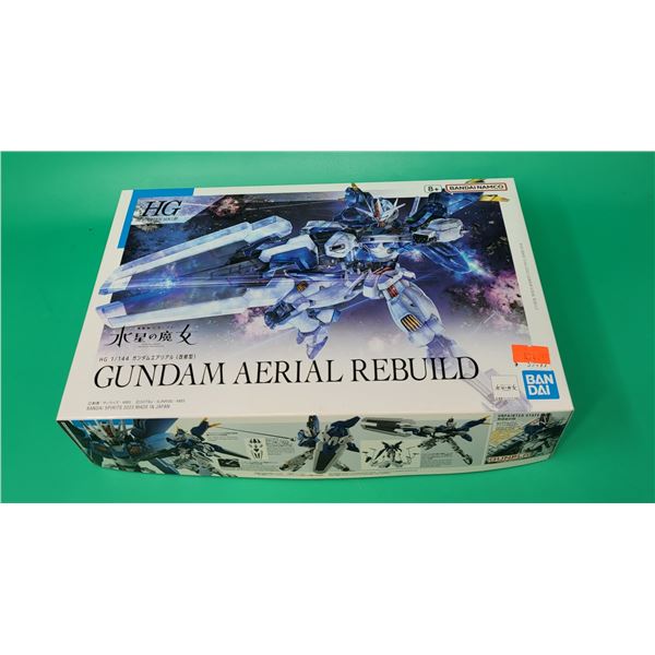 Unbuilt Bandai Gundam Aerial Rebuild Model