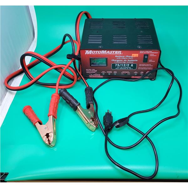 Motomaster Battery Charger w/ Engine Start