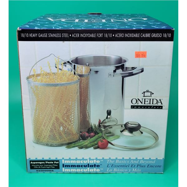 Oneida Stainless Steel Asparagus/Pasta Pot