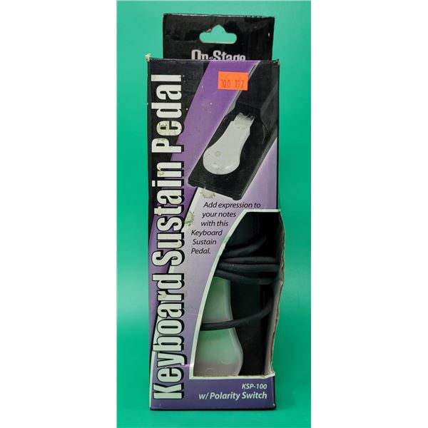 On-Stage Keyboard Sustain Pedal