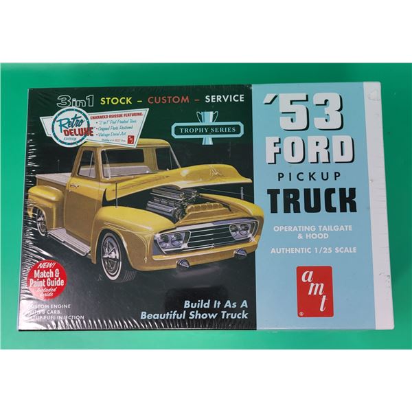 Sealed AMT '53 Ford Pickup Truck 1/25 Scale Model Kit