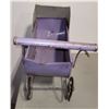 Image 3 : Purple Metal Doll Carriage