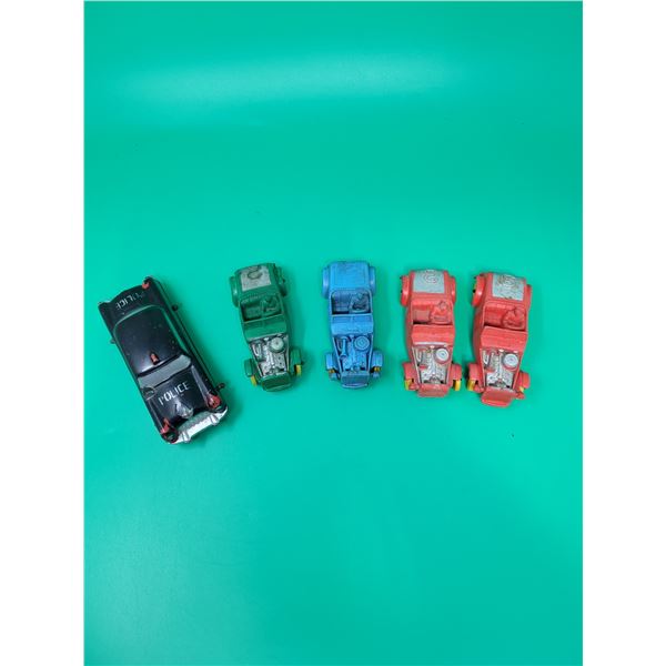 Viceroy Metal Police Car & Auburn Rubber Co. Race Cars