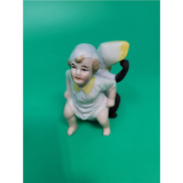 VTG Bisque/Biscuit Porcelain Potty Babies Figurine