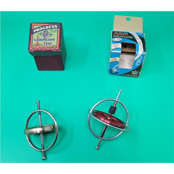 2 VTG Gyroscope Tops