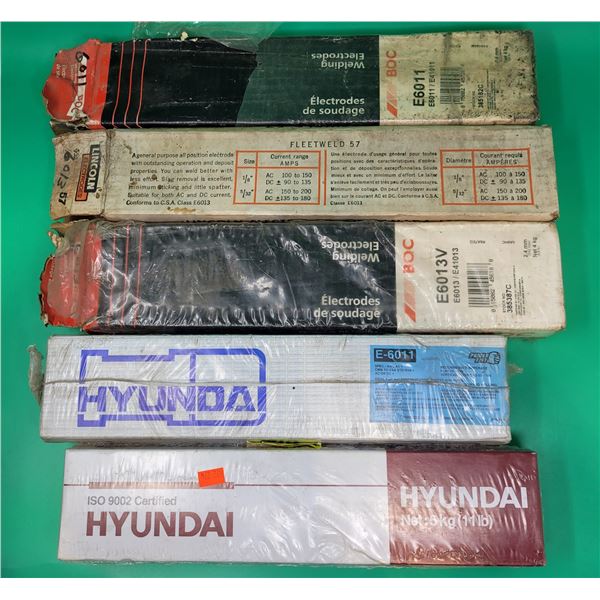 Lot of Assorted Welding Electrodes