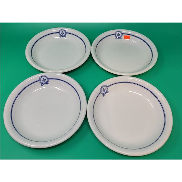 Ceramic plate set, North Masonic Temple