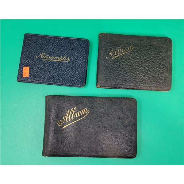 VTG Autograph books