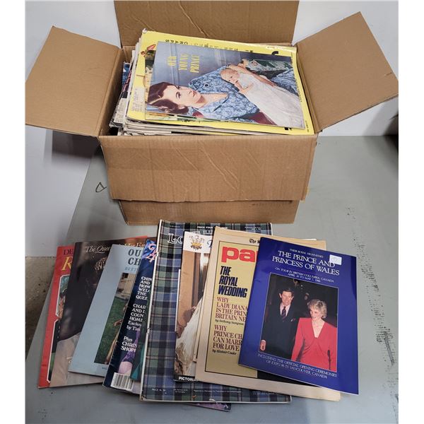 VTG magazines, Princess Diana and british Mags
