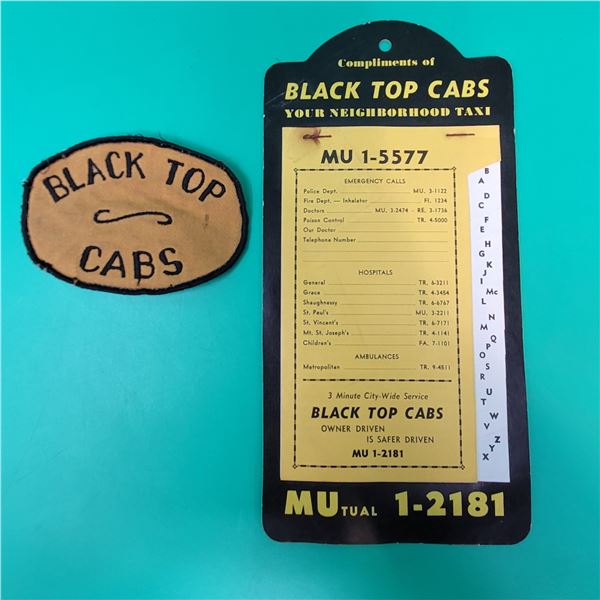 VTG Black Top Cabs items