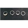 Image 1 : Silver Ring Lot