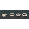 Image 2 : Silver Ring Lot