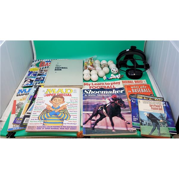 MAD Magazine and Sporting magazine lot