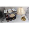 Image 1 : 2 Brico Solid Brass Swing Arm Table Lamp
