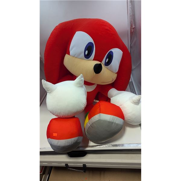 Large Sonic The Hedgehog Knuckles Plush Toy