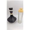 Image 1 : VTG Decanter & Cocktail Recipe Shaker