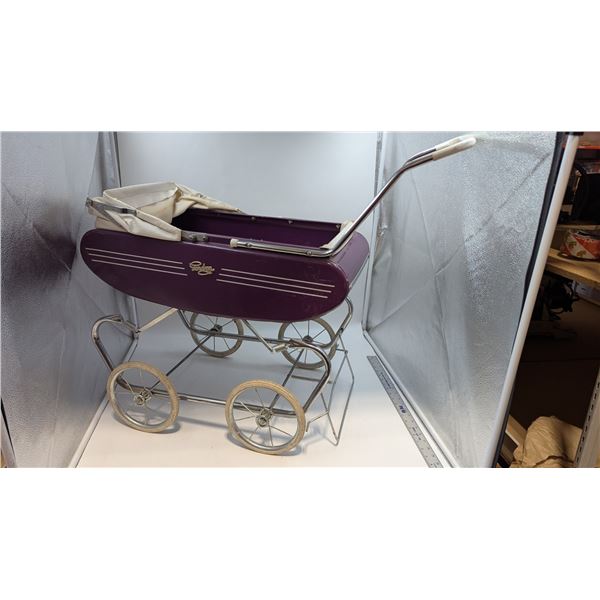VTG Gendron Metal Doll Pram/Stroller