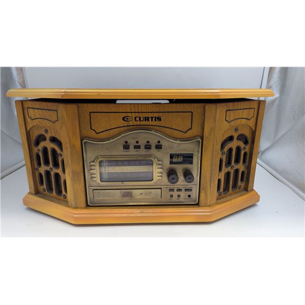 Curtis Turntable w/ AM/FM Radio & CD Player