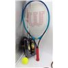 Image 4 : Assorted Tennis Rackets & Tennis Balls