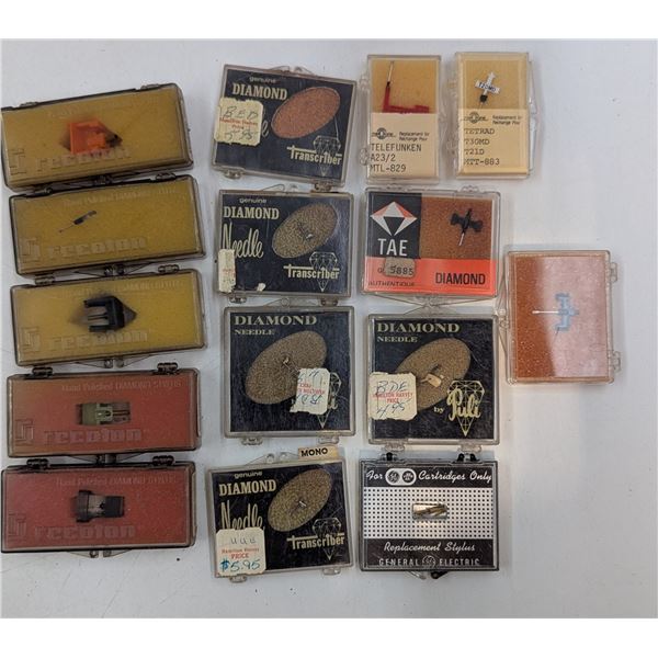 Lot of Assorted NOS Styluses/Needles