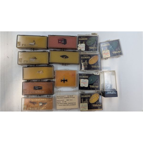 Lot of Assorted NOS Styluses/Needles