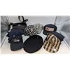 Image 1 : Accessory Lot w/ Kenneth Cole Shoulder Bag, 2 Kangol Hats, & More
