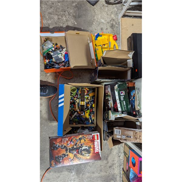 Lot of Assorted Lego & Boxes