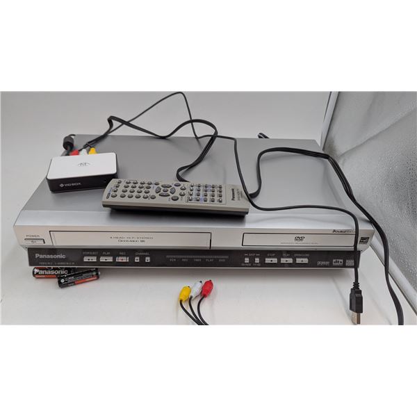 Panasonic DVD Video Player/Video Cassette Recorder Combo