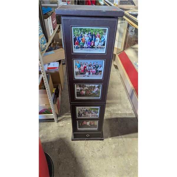 Picture Display Storage Cabinet