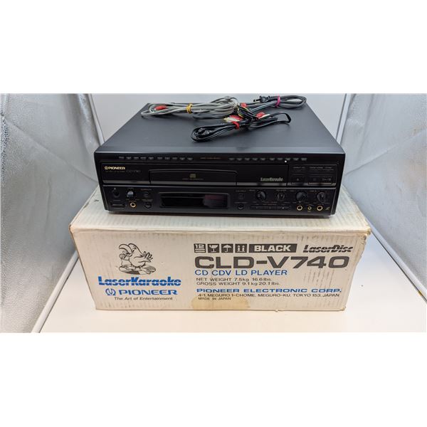 Pioneer CLD-V740 CD CDV LD Player