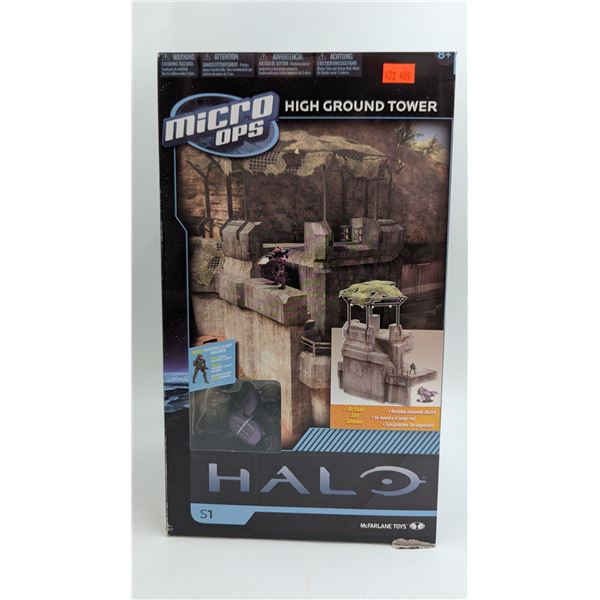 Sealed McFarlane Toys Halo Micro Ops High Ground Tower