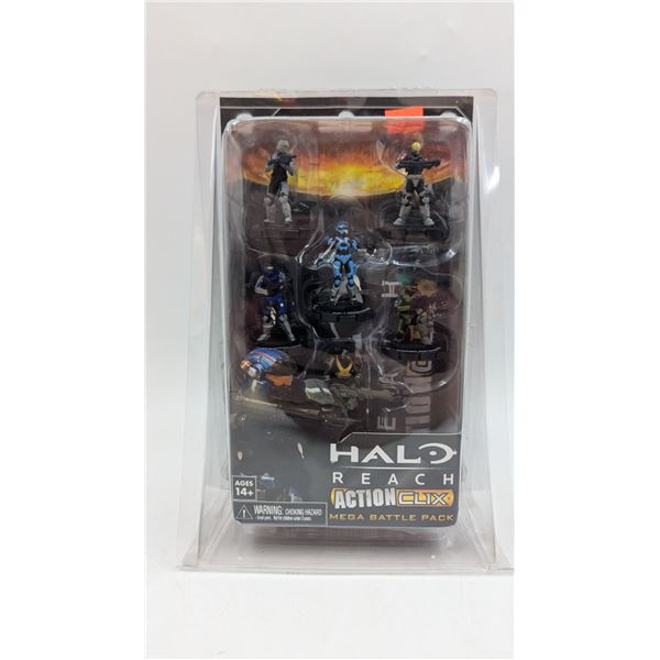 Sealed Halo Reach Action Clix Mega Battle Pack