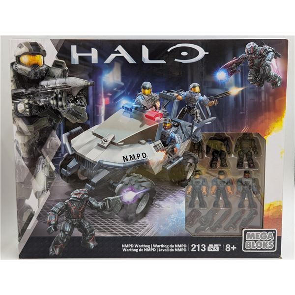 Sealed Mega Bloks Halo NMPD Warthog Set