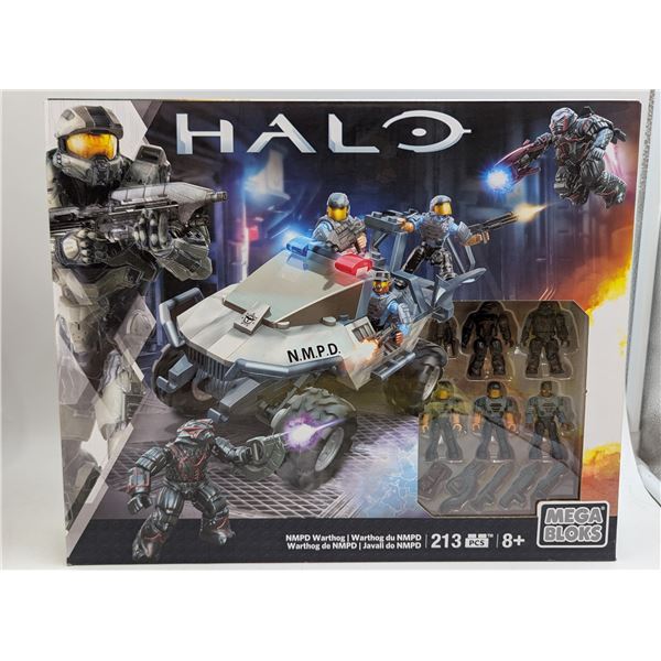 Sealed Mega Bloks Halo NMPD Warthog Set