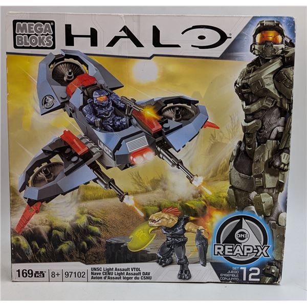 Sealed Mega Bloks Halo UNSC Light Assault VTOL Set