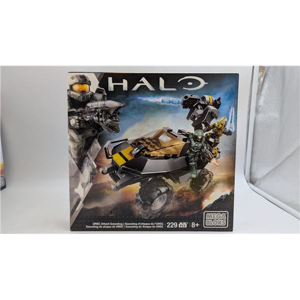 Sealed Mega Bloks Halo UNSC Attack Gausshog Set