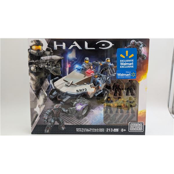 Sealed Mega Bloks Halo NMPD Warthog Set