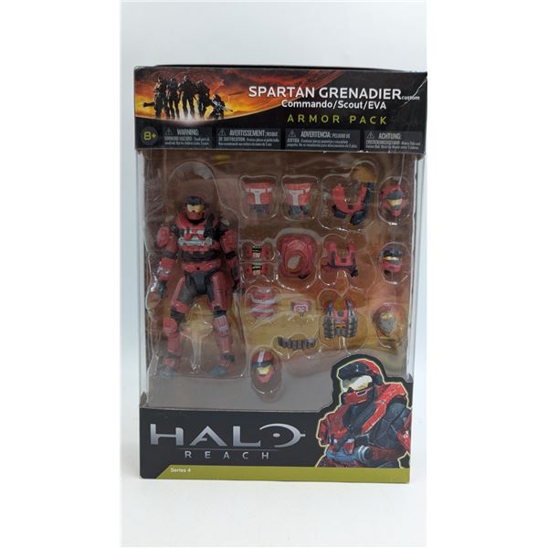 Sealed Halo Reach Spartan Grenadier Commando/Scout/EVA Armor & Figure Pack