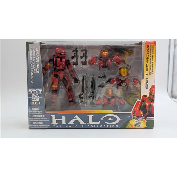 Sealed Halo 3 Spartan Soldier Scout Armor & Figure Pack
