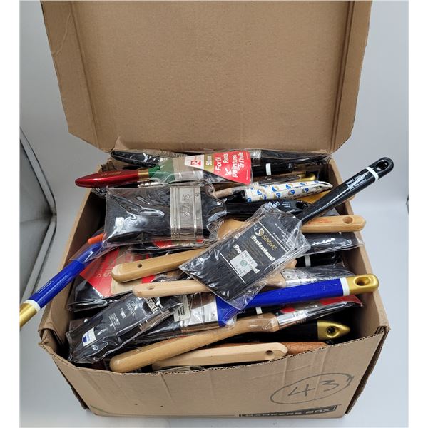 Lot of Paint Brushes